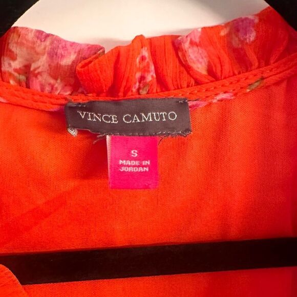 Vince Camuto Floral Tiered Mini Dress - Picture 6 of 8